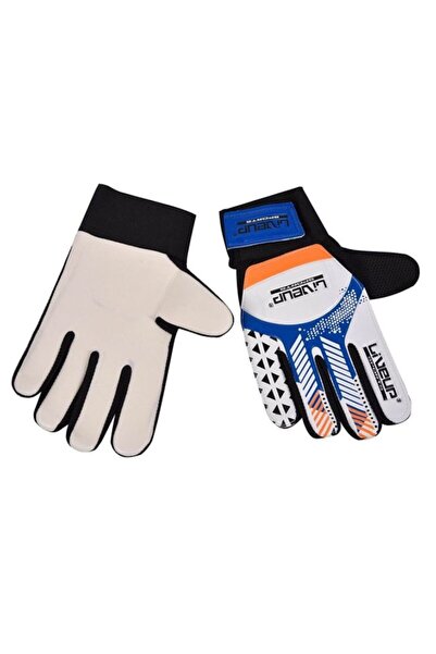 OEM Mănuși de fotbal pentru bărbați, albastre și albe - 1 pereche