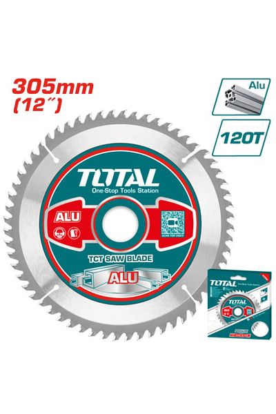 TOTAL Total Tac2339212 12" 120 Tooth Aluminum Cutting Disc