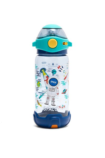 R&B Navy Blue Boys Water Bottle
