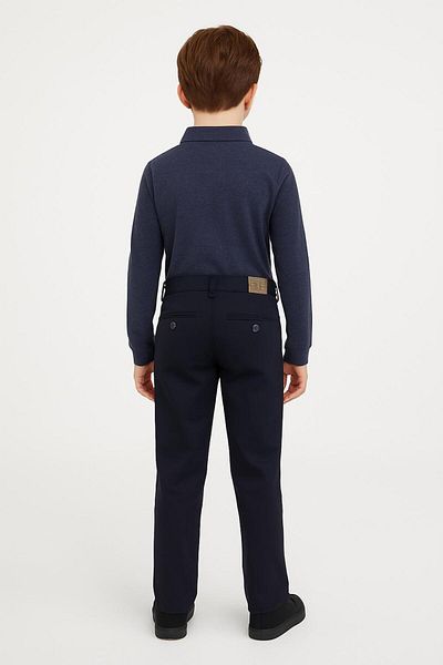 NEWKİDS Canvas School Trousers