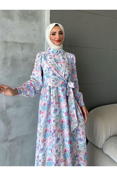 ENSA TESETTUR Esra Φόρεμα Μπλε
