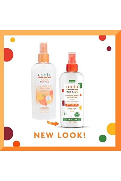 Cantu Care for Kids Conditioning Detangler, 6 Fluid Ounce