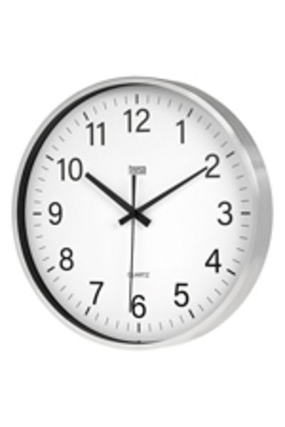 Teesa Wall Clock 30cm Silver