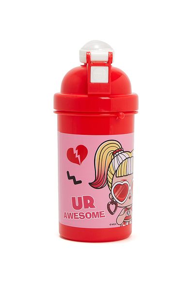 R&B Red Bts Girls Water Bottle Fs