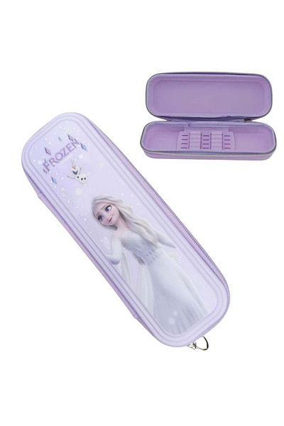 huitich Frozen Cartoon Pencil Case Large Capacity Zippered Stationery Organizer