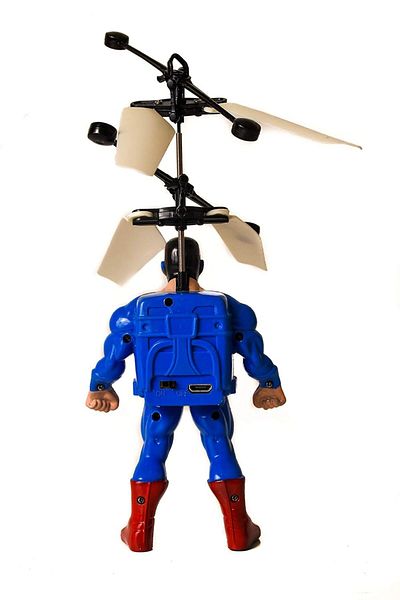 rexa Flying Superhero Action Figure – Motorized Hero Toy for Kids 3+
