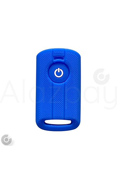 Alazpay Husă pentru chei cu model din silicon pentru Yamaha Xmax 250 300 400 ...