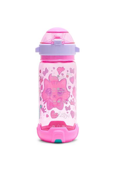 R&B Dark Pink Girls Water Bottle