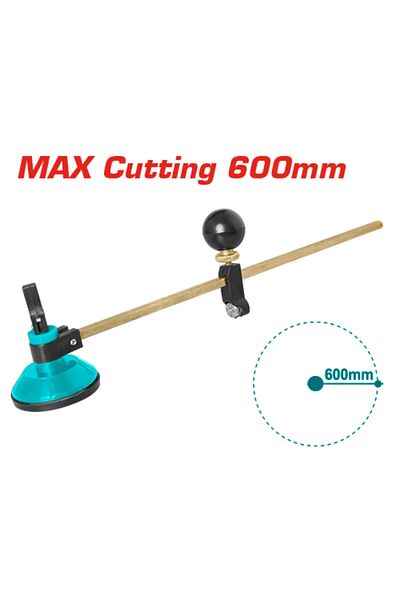 TOTAL Total Tgct16001 600mm Round Glass Cutting Diamond