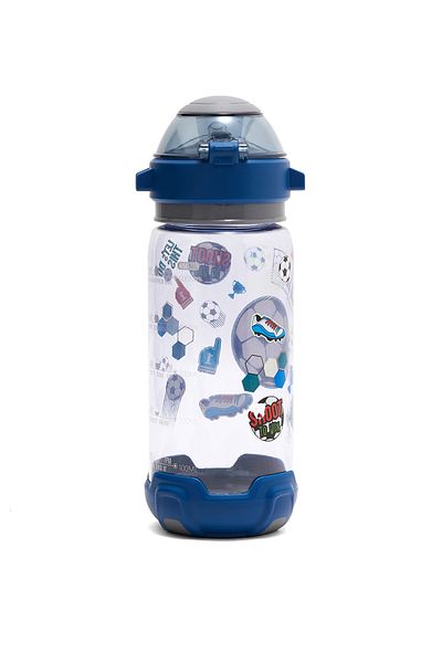 R&B Dark Blue Boys Water Bottle