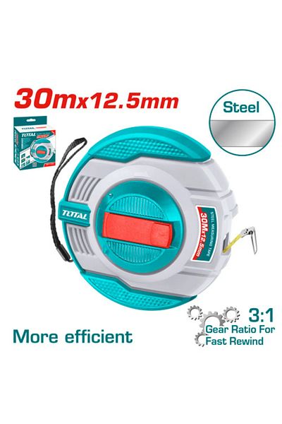 TOTAL Total TMT11306 30mx12.5mm Round Iron Meter