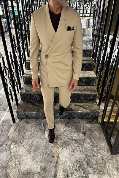 Fc Plus INGİLİZ YAKA AKSESUARLI TAKIM ELBİSE