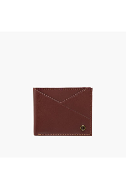 Duchini Solid Bi-Fold Wallet - W 1.8 x H 9.2 x D 11.3 cm