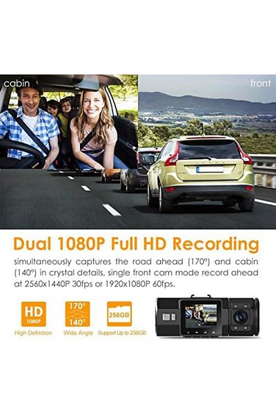 VANTRUE N2 Pro Uber Dual Dash Cam