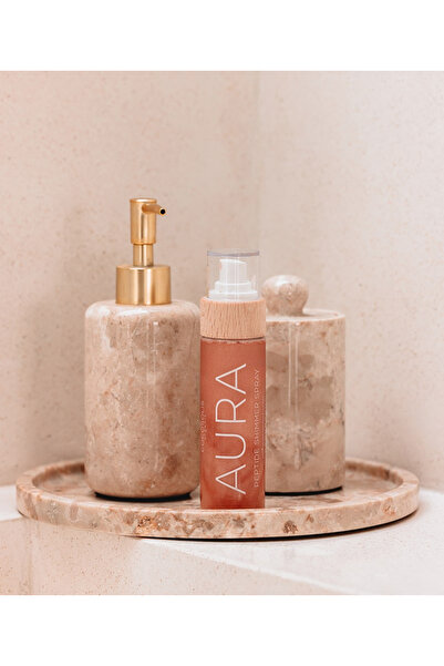 Cocosolis AURA, Peptide Shimmer Spray, brightens, moisturizes, for face, body and hair, 100 ml