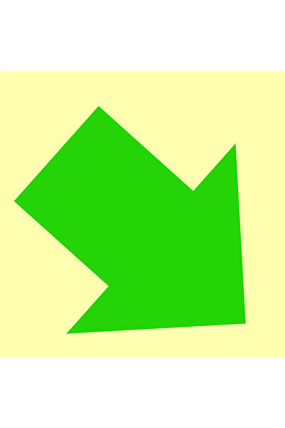 TELLGRAF Arrow Sticker (10X10 cm 10 Pieces)