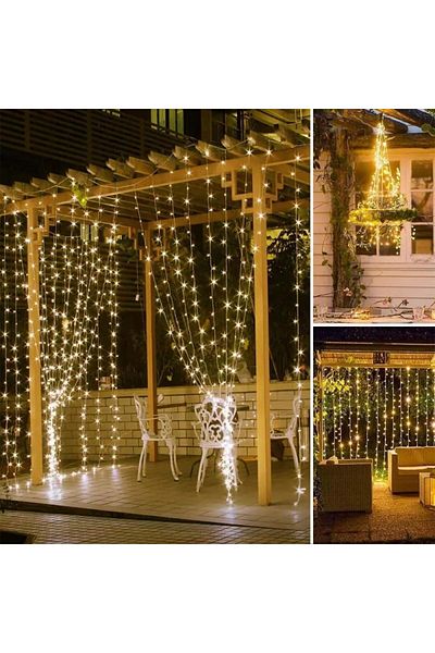 OEM Decorative LED Lights on Copper Cable with USB, 8 Lighting Modes