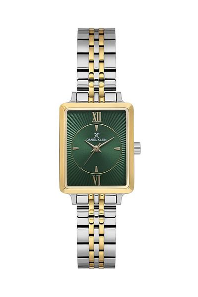 Daniel Klein Dk.1.14055-5 Rectangular Dial Metal Cord Metal Case 3 Atm Water Resistant Metallic-Bottom