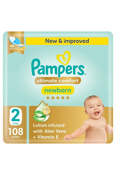 Pampers Pc Taped Gp S2 108S