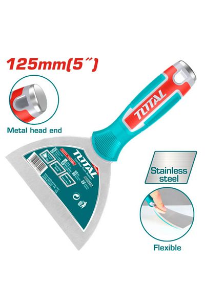 TOTAL Total 5" Rubber Hand Putty Knife Tht831256
