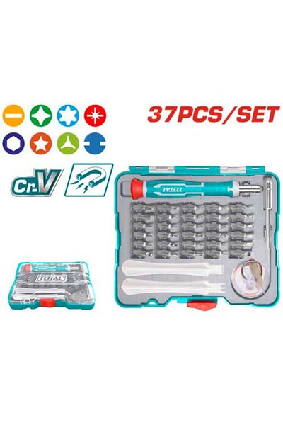 TOTAL Total Tacsd30326 32pcs/set Screwdriver Set