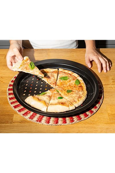 Pyrex Glide Non-Stick Pizza Pan 31cm – PFAS-Free Round Tray for Crispy, Evenly Baked Pizzas