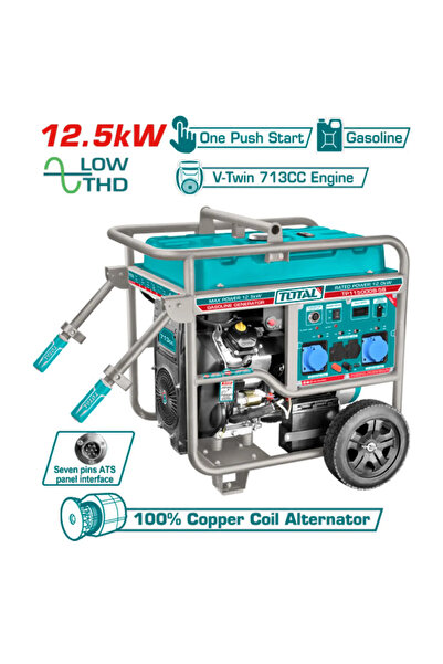 TOTAL Total TP1150008-58 12.5kw Gasoline Generator