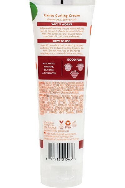 Cantu Kids Curl Care Cream for Children, 8 oz (240 ml)
