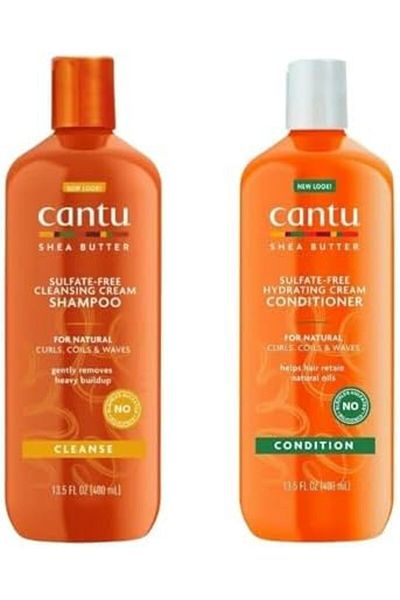 Cantu Shea Butter for Natural Hair Shampoo and Conditioner SULFATE FREE