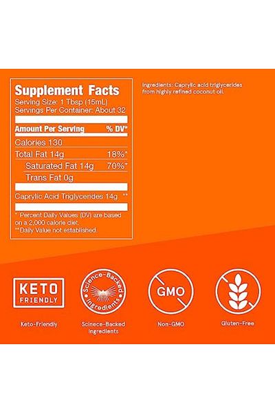 Bulletproof Brain Octane Oil, Reliable and Quick Source of Energy, Ketogenic Diet, More Than Just MC