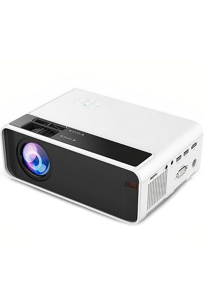 WowStep Videoproiector, GSW100 Android, 4000 Lumeni, HD, LED, HDMI, VGA, AV, USB, Mirroring Android/IOS
