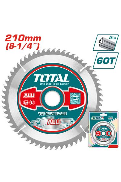 TOTAL Total Tac233523 8-1/4" 60 Tooth Aluminum Cutting Disc