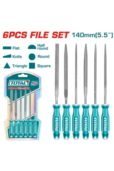 TOTAL 6 Pcs file set THT91462