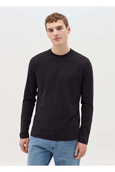 Ovs Long-Sleeved T-Shirt In Stretch Cotton