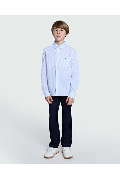 Ovs بنطلون رسمي للأولاد باللون الأزرق الداكن