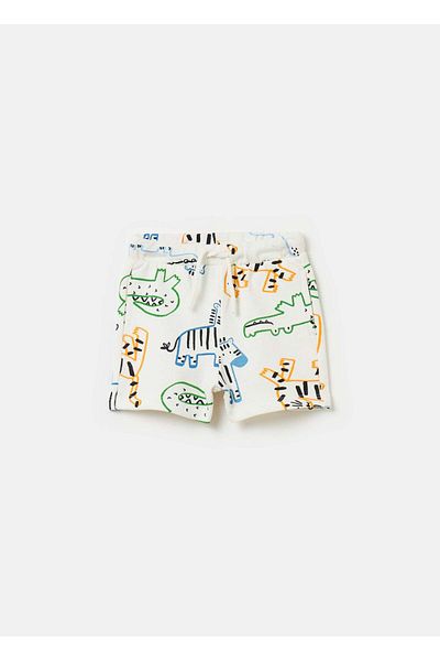 Ovs French Terry Shorts With Print