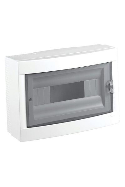 Viko by Panasonic Cutie siguranțe 12M PT 1 Rand IP40 Ușă transparentă