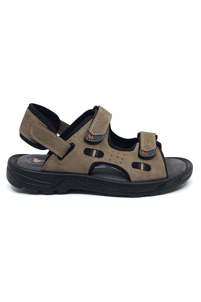 Taşpınar Ayakkabı Coppo 100% Nubuck Δερμάτινο Ορθοπεδικό Καλοκαιρινό Άνετα Ανδρικά Ρυθμιζόμενα Σανδάλια Παντόφλες Νέας Σεζόν 40-47
