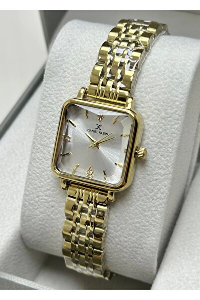 Daniel Klein ساعة يد نسائية أصلية بسلك فولاذي مقاوم للماء