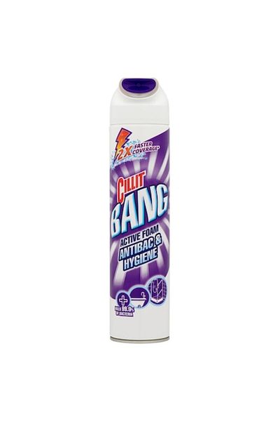 Cillit Soluție de curățat suprafețe pentru baie, spumă Bang Active, 600 ml