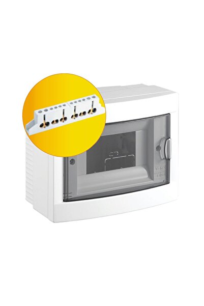 Viko by Panasonic Cutie Sigurante 6M PT 1Rand IP40 USA Transparenta Clemaprot.