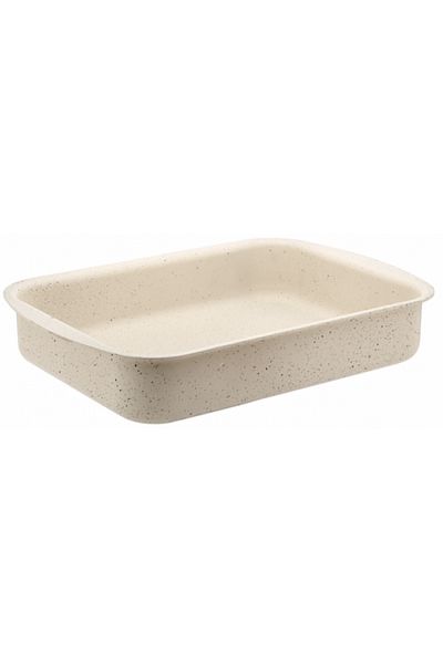 Hascevher Rectangular tray 30x25.5x6.5cm GRANITE-CREAM