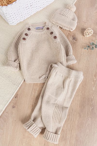 Babymod Beret Knitwear Winter Baby Boy Set