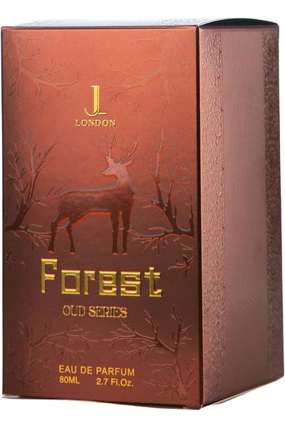 JAN LONDON Forest Eau de Parfum 80ml | Luxurious Unisex Fragrance with Long-Lasting Woody Freshness