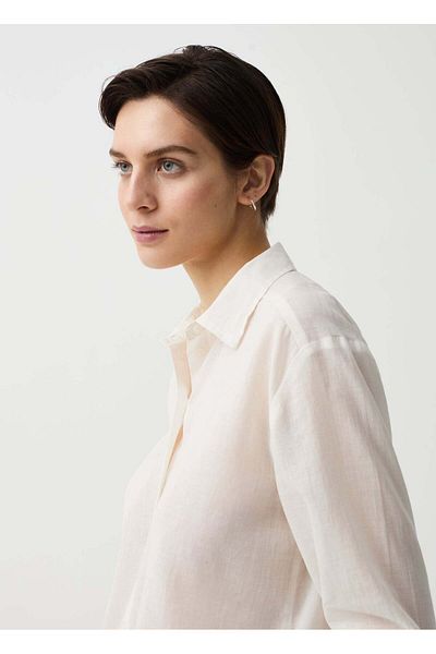 Ovs Ramie And Cotton Shirt