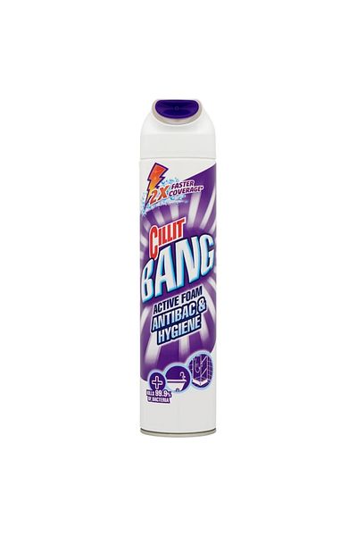 Cillit Soluție de curățat suprafețe pentru baie, spumă Bang Active, 600 ml