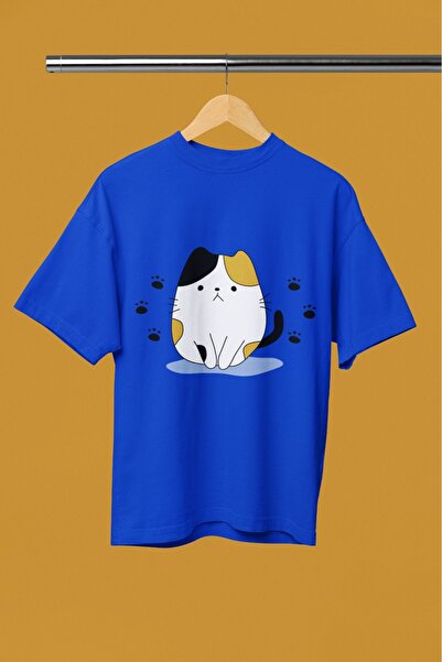 ArtYus TRIOCĂ CU MÂNĂ SCURTĂ CU Gât rotund, cu imprimeu cu transfer, drăguț p...