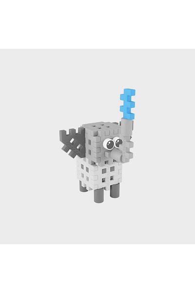 Marioinex Travel construction set, Elephant, 25 pieces, Micro Waffles,