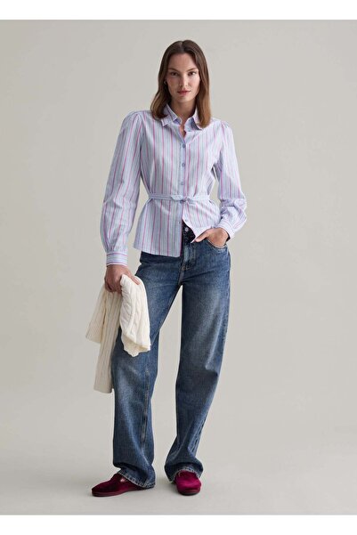 Ovs Striped Cotton Shirt