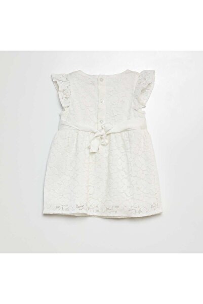 KIABI Lace party dress WHITE